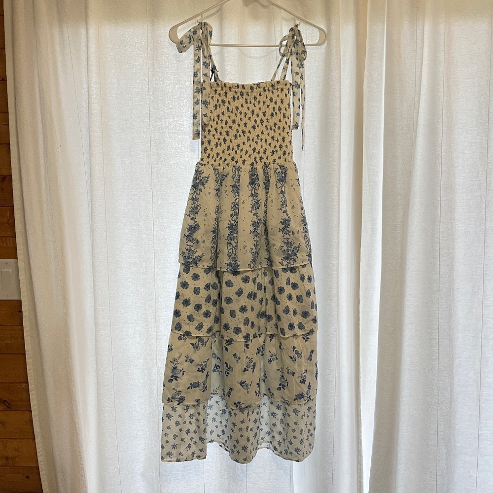 Crystal Doll Tiered Floral Women's Dress Size XS